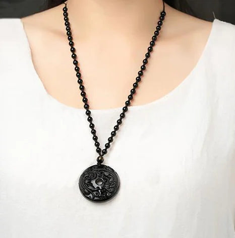Mystic Obsidian Necklace